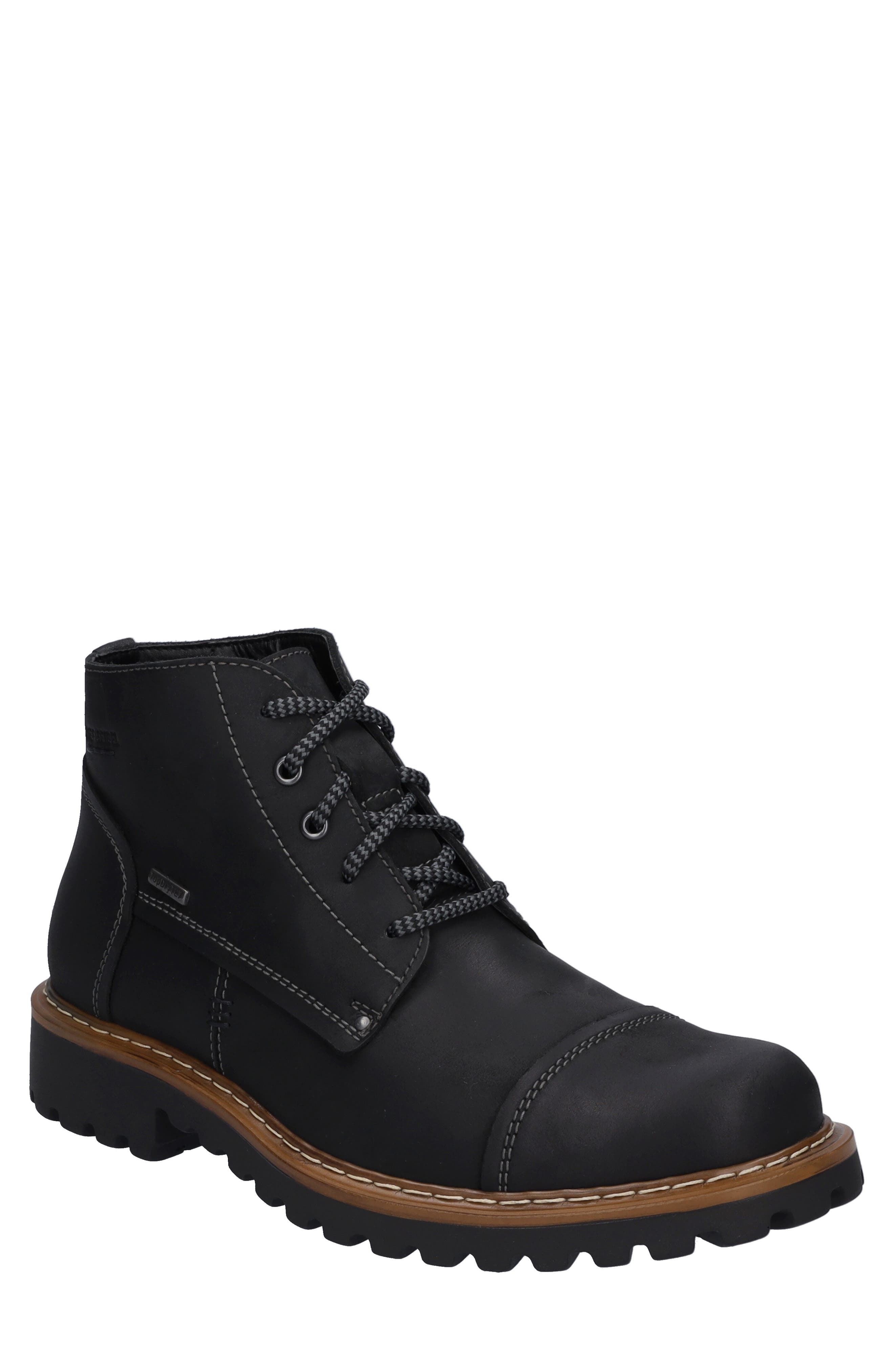 Josef Seibel Chance Waterproof Cap Toe Boot, Main, color, 