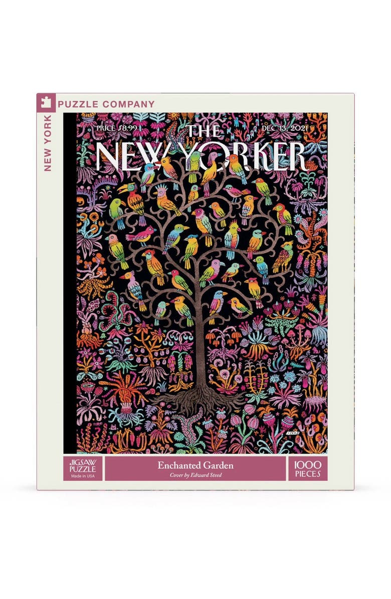NEW YORK PUZZLE COMPANY Enchanted Garden 1000 Piece Puzzle, Main, color, NO COLOR