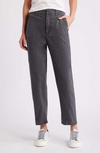 TREASURE & BOND TREASURE & BOND TWISTED LEG COTTON BLEND PANTS
