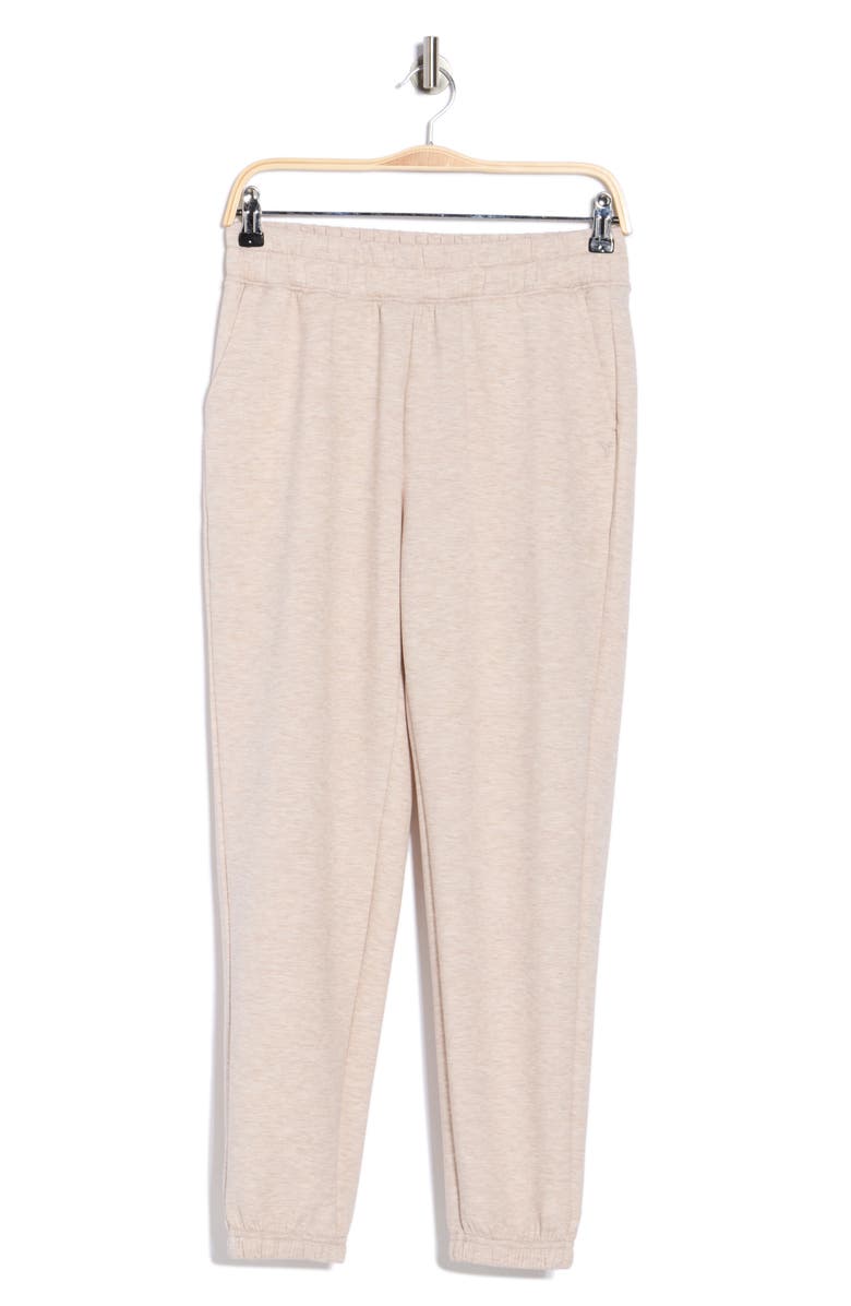 YOGALICIOUS Taylor Scuba Knit Joggers, Alternate, color, Heather Shadow Rock