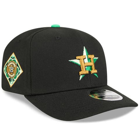 Men's New Era  Black Houston Astros 2026 St. Patrick's Day 9SEVENTY Adjustable Hat
