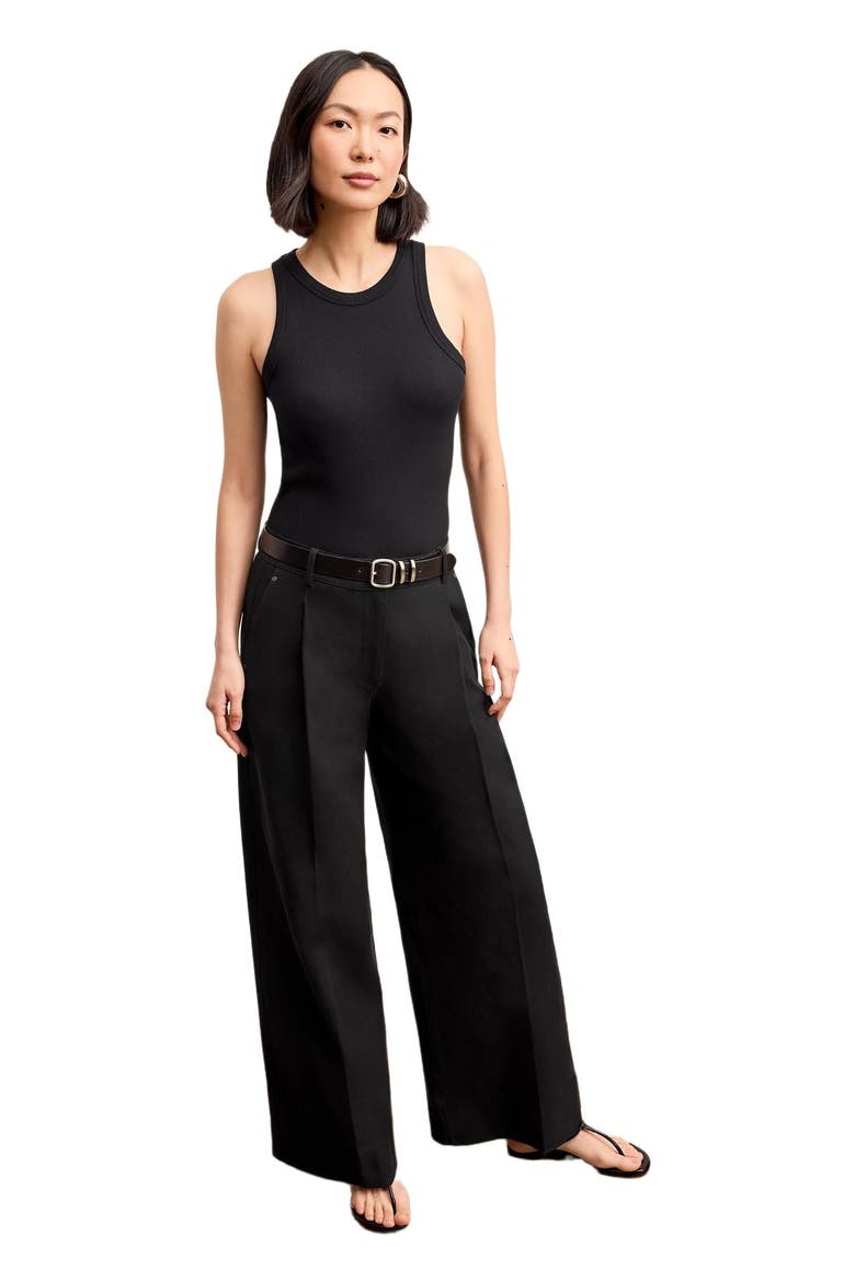 Aubry Crewneck Tank, Main, color, Black
