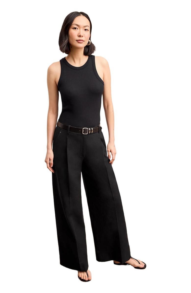 M.M.LaFleur Aubry Crewneck Tank, Main, color, Black