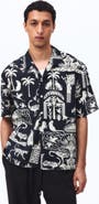 H&M Relaxed Fit Printed Resort Shirt