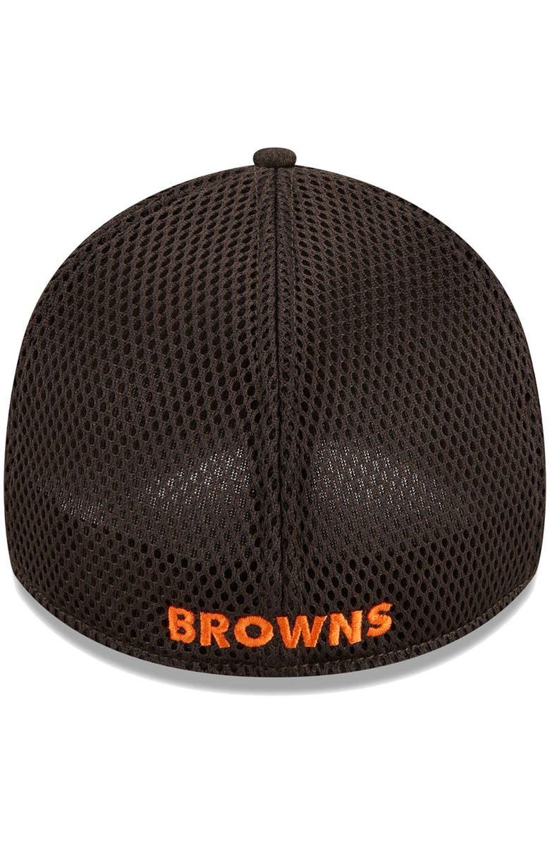New Era Men's New Era  Brown Cleveland Browns Gridiron Classics 39THIRTY Flex Hat, Alternate, color, 