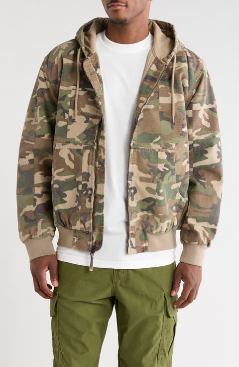 Eli Workwear Canvas Hooded Jacket