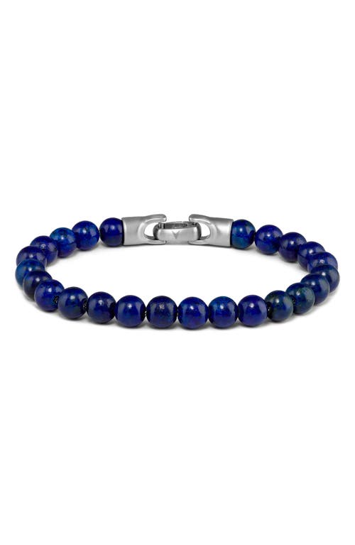 Vincero Lapis Beaded Bracelet In Blue