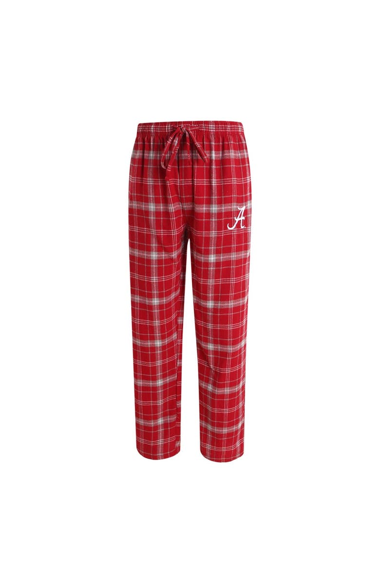 CONCEPTS SPORT Men's Concepts Sport Crimson Alabama Crimson Tide Big & Tall Ultimate Plaid Pants, Main, color, Crimson