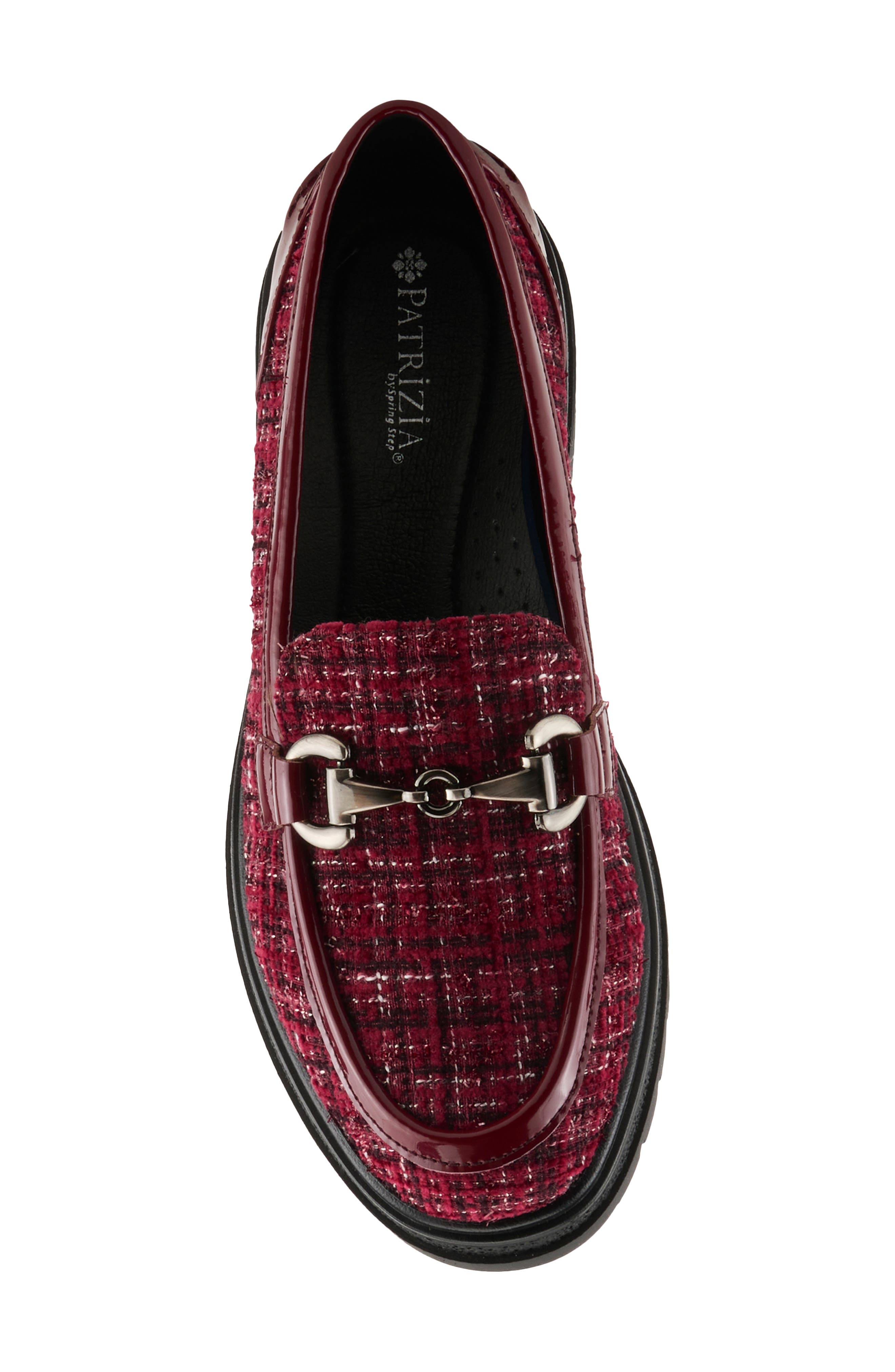 Nacarri Bit Lug Sole Loafer, Alternate, color, BORDEAUX