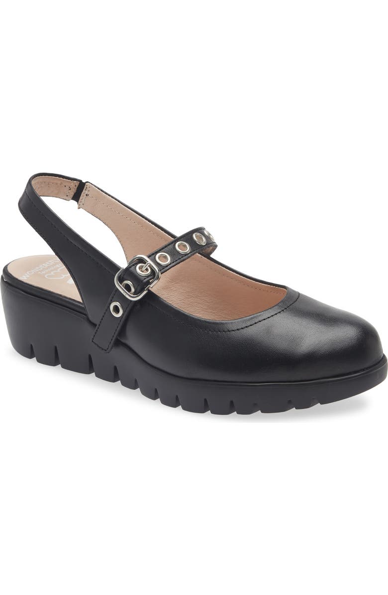 Wonders Mary Jane Slingback Pump, Main, color,