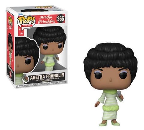 Aretha Franklin (Green Dress) Funko Pop! Rocks