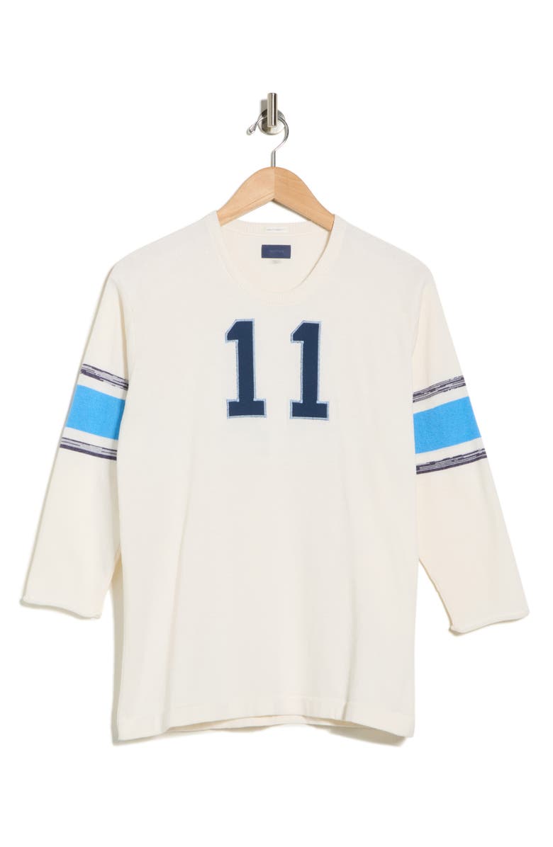 MOTHER The Jock Cotton Blend Sweater, Alternate, color,