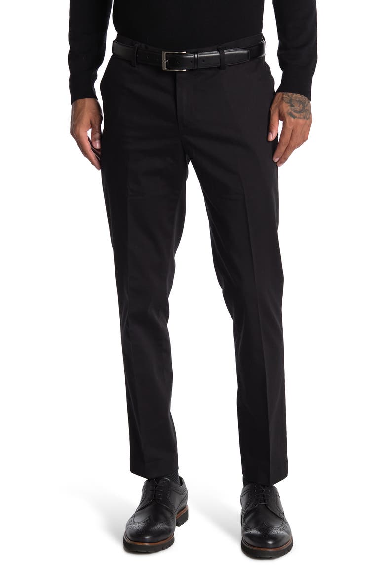Soho Tapered Leg Trousers, Main, color, BLACK