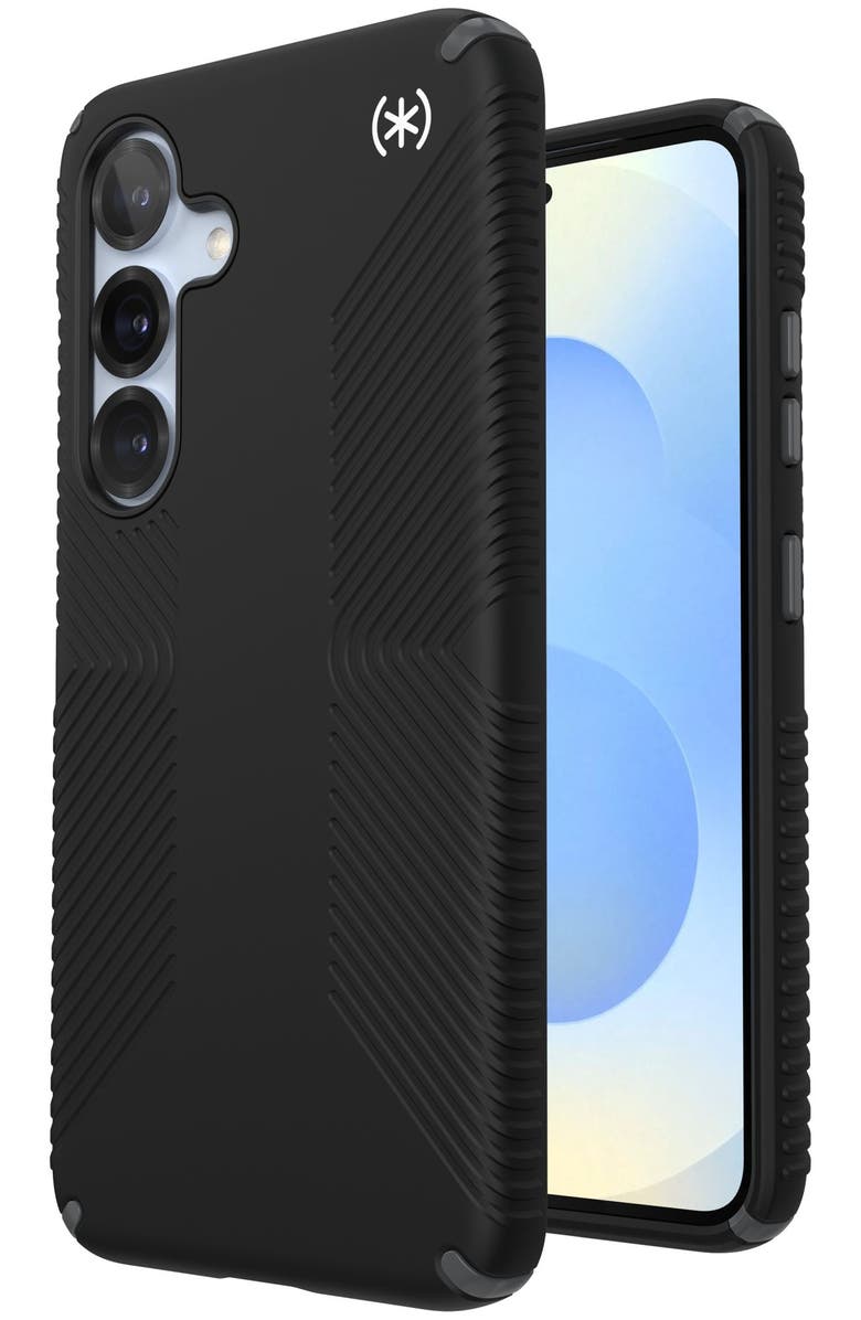 Speck Presidio2 Grip Case for Samsung Galaxy S25, Main, color, Black