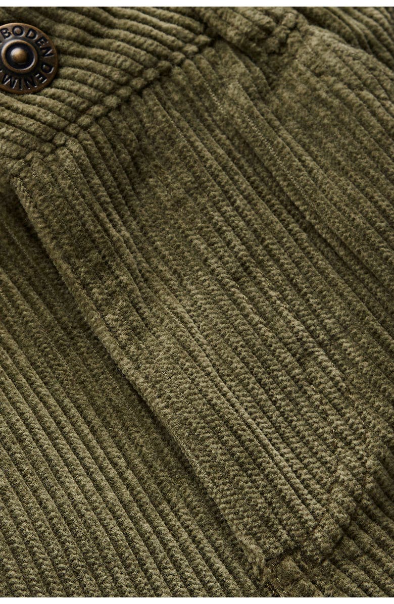 Mini Boden Kids' Wide Leg Corduroy Pants, Alternate, color, Woodland Green