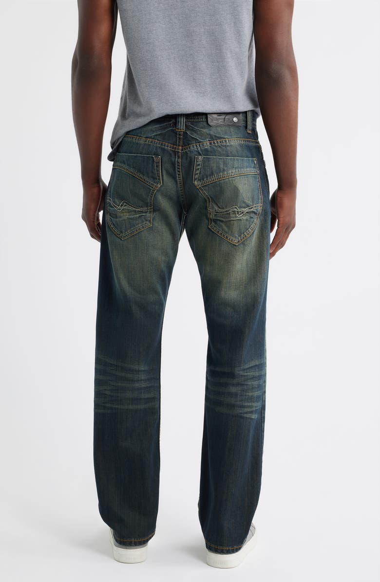 LEVEL 7 Relaxed Straight Leg Jeans, Alternate, color, Rustic