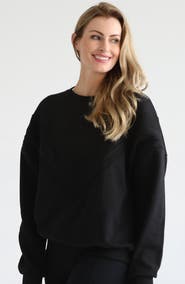 Sweat & Milk Isabella Oversized Nursing and Pregnancy Sweatshirt
