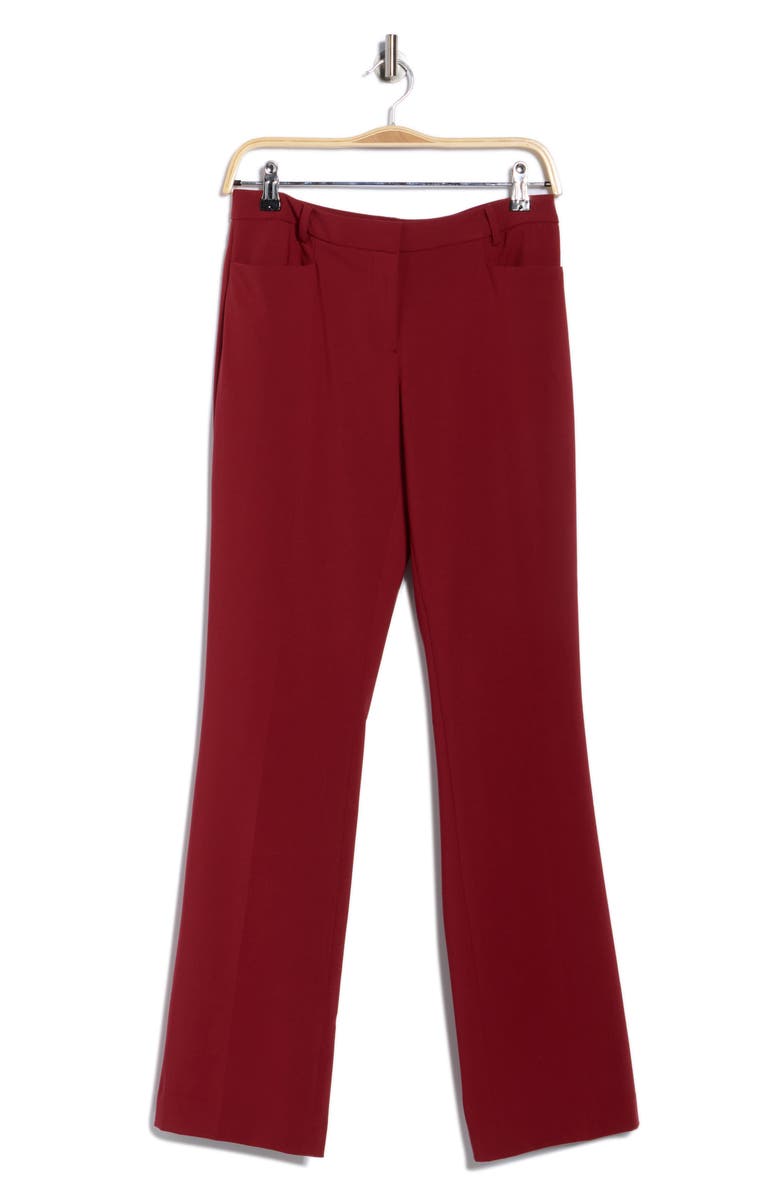 DKNY Modern Fit Pants, Alternate, color, Merlot