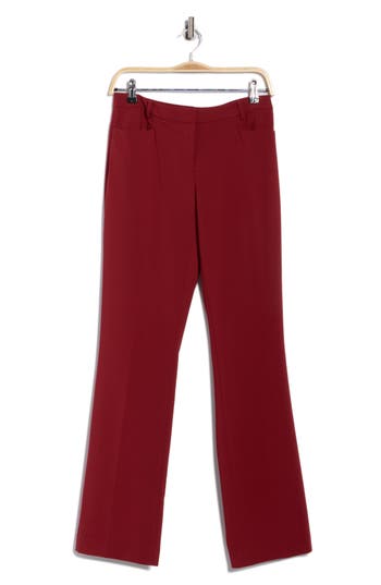 Dkny Modern Fit Pants In Brown