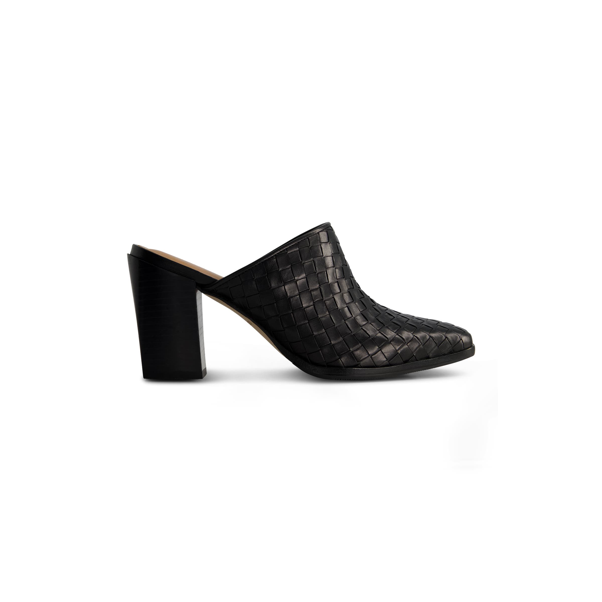 Bernardo Footwear Britt Woven Heeled Mule, Alternate, color, 