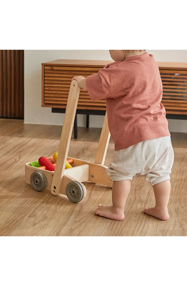 PlanToys<sup>®</sup> Musical Bird Walker, Alternate, color, Natural