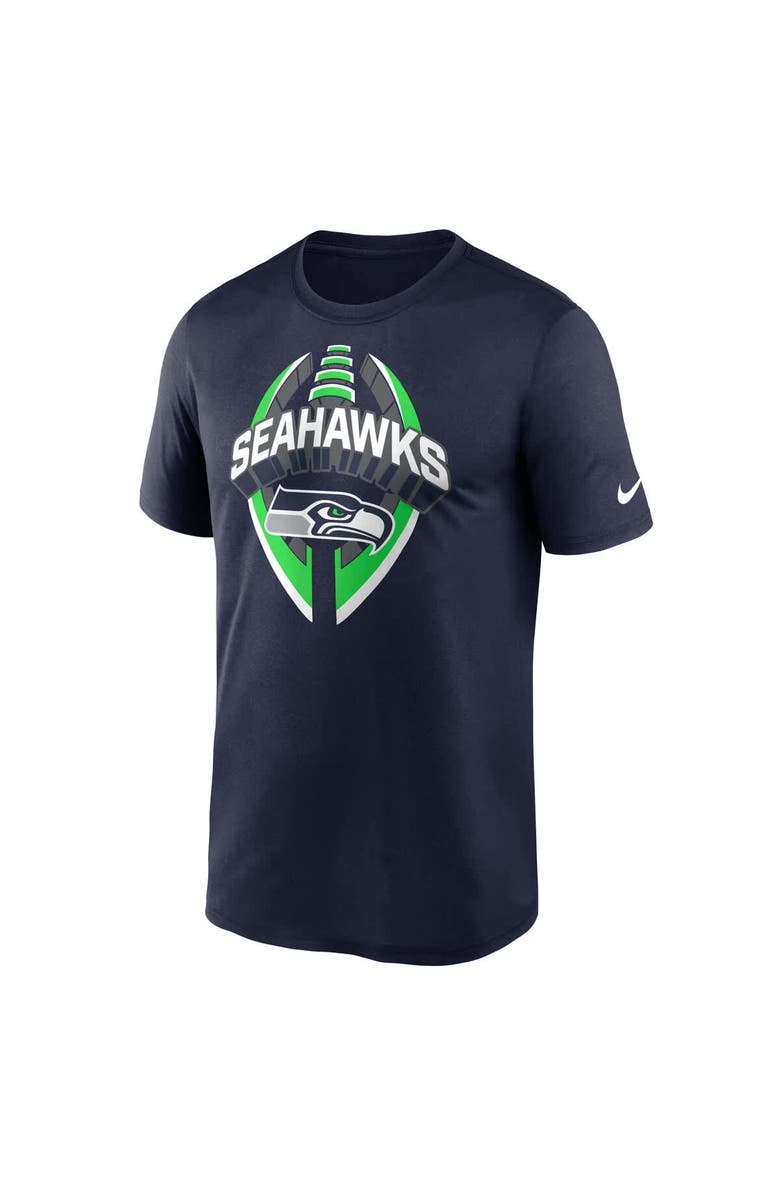 Nike Men's Nike College Navy Seattle Seahawks Legend Icon Performance T-Shirt, Alternate, color, College Navy