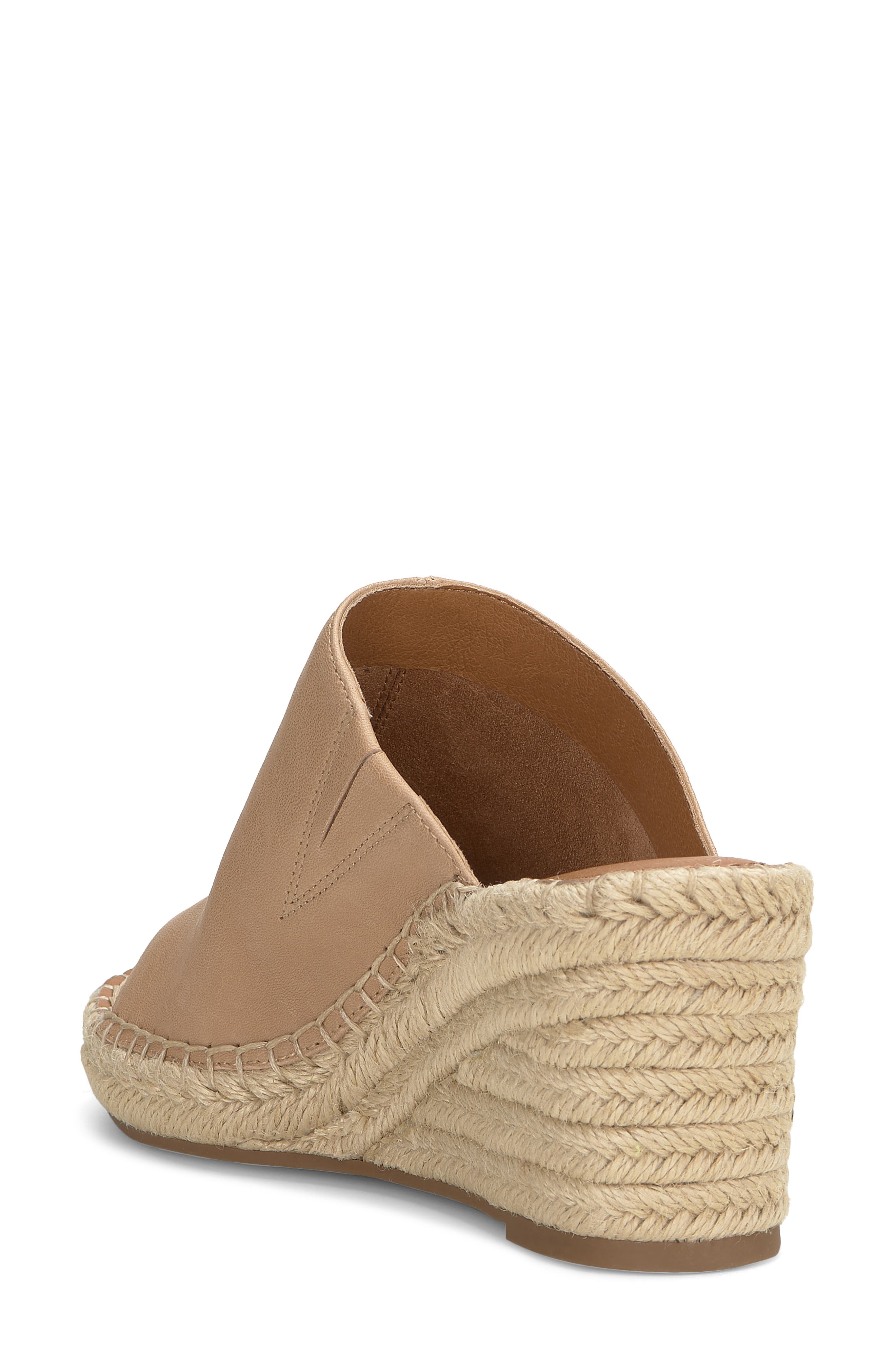 Lucky Brand Cabriah Espadrille Platform Wedge Slide Sandal, Alternate, color, Sandstorm Shsntw