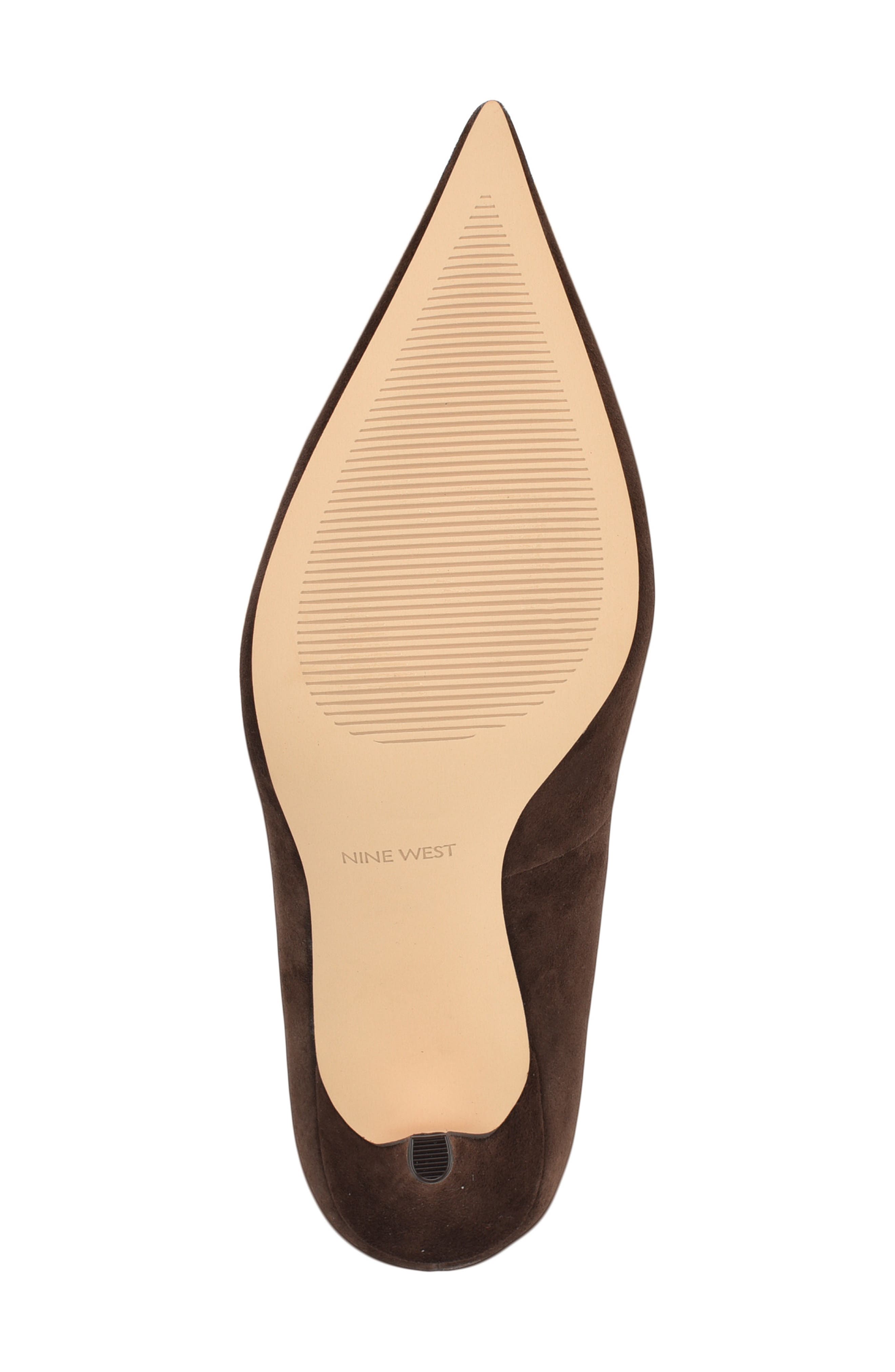Gemmha Pointed Toe Pump, Alternate, color, DARK BROWN