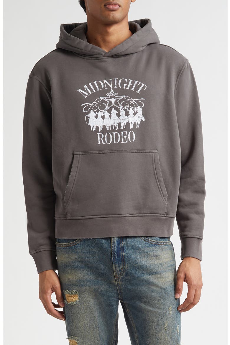 Western Graphic Hoodie, Main, color, VINTAGE GRAY