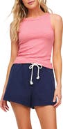 nuuds Slinky Rib Knit Stretch Modal Jersey Tank