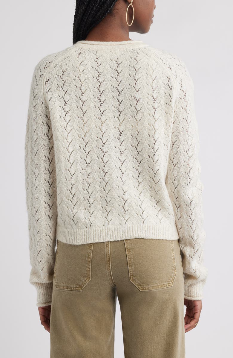 Nep Pointelle Cardigan