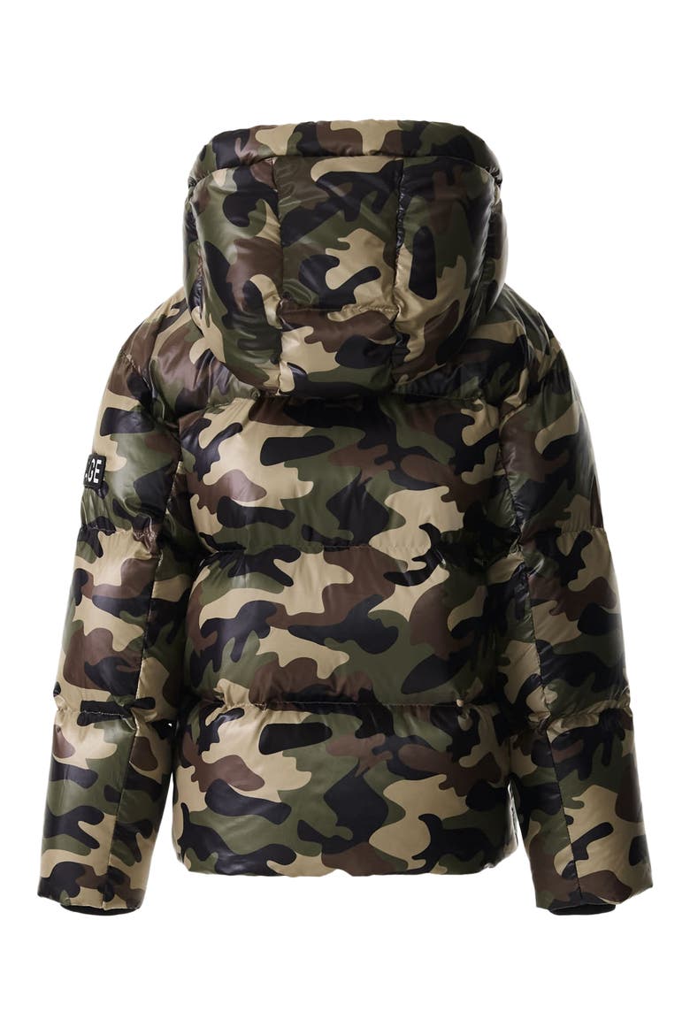 Kids' Jesse Water Repellent Puffer Coat, Alternate, color, CAMOFLAGE PRINT