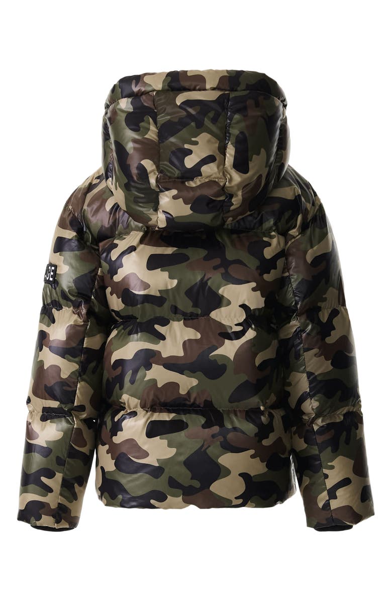 Mackage Kids' Jesse Water Repellent Puffer Coat, Alternate, color, Camoflage Print