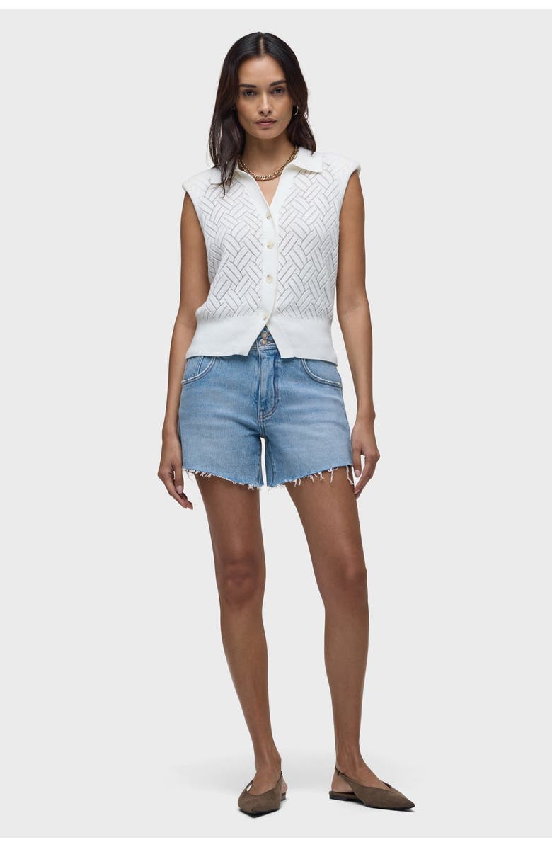 Hudson Jeans Devon Flap Pocket Boyfriend Short, Alternate, color, Rush