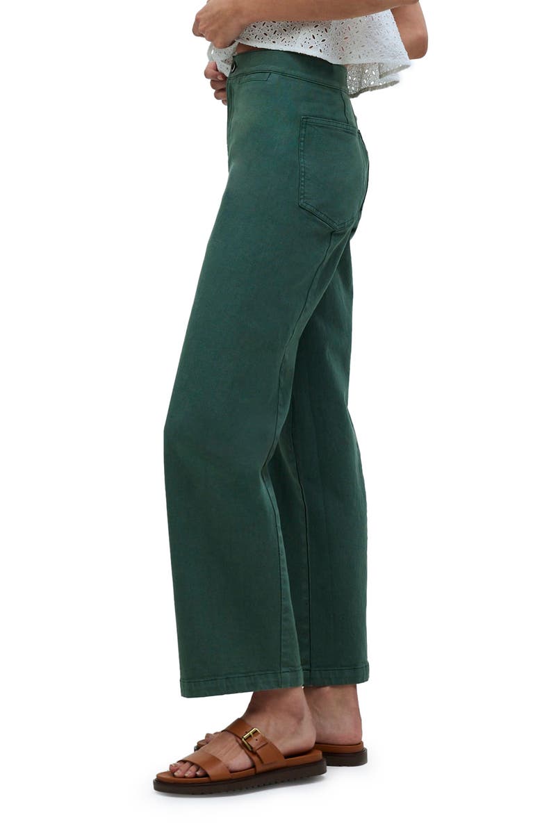Madewell Emmett Wide Leg Crop Pants, Alternate, color,