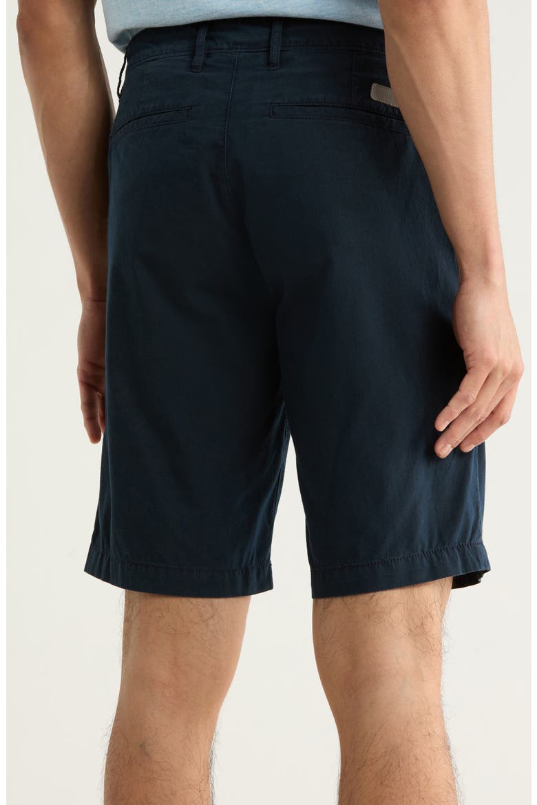 Griffin Cotton Blend Shorts, Alternate, color, LIGHT NAVY