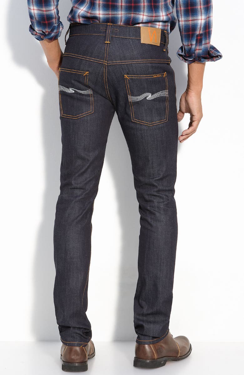 Nudie Jeans 'Thin Finn' Skinny Fit Jeans, Alternate, color,