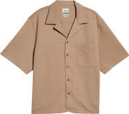 RIZORT Lukus Waffle Knit Camp Shirt