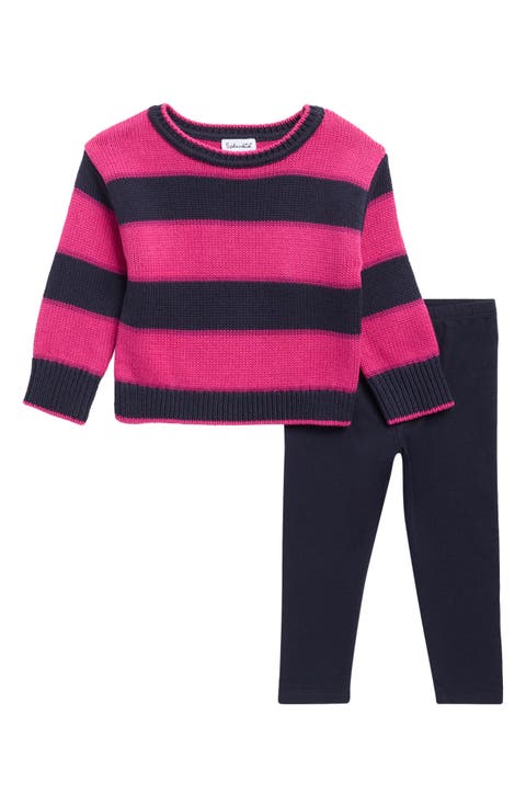 Celeste Stripe Sweater & Leggings Set