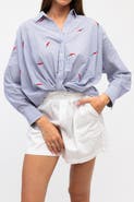 Label of Love Alesia Embroidered Shirt