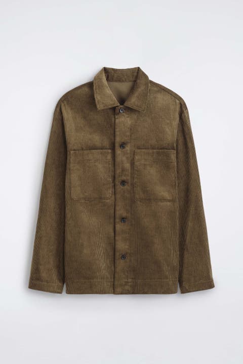 Cotton-Corduroy Overshirt