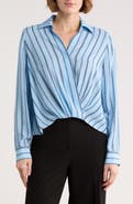 Gemma + Jane Crossover Long Sleeve High-Low Top