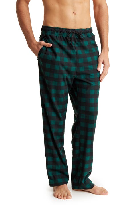 Plaid Fleece Pajama Pants