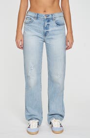 DAZE 1999 High Waist Straight Leg Jeans | Nordstromrack