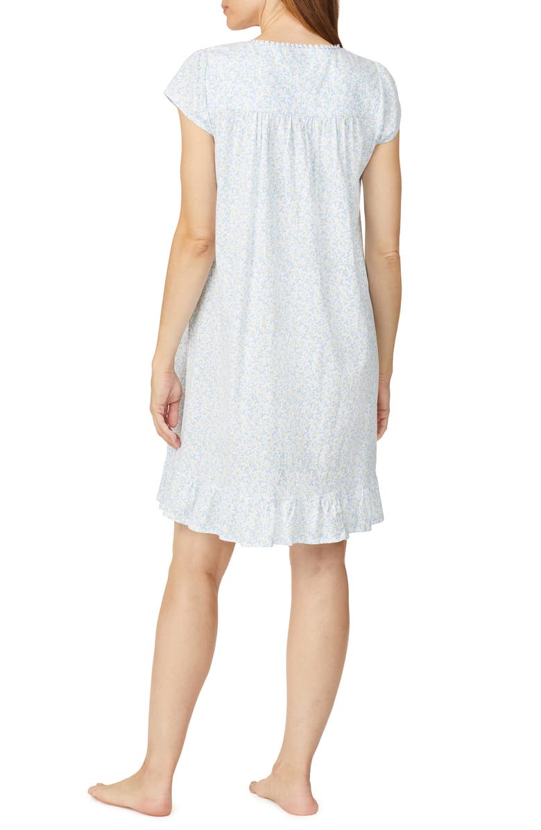 Eileen West Short Cotton Jersey Nightgown, Alternate, color,
