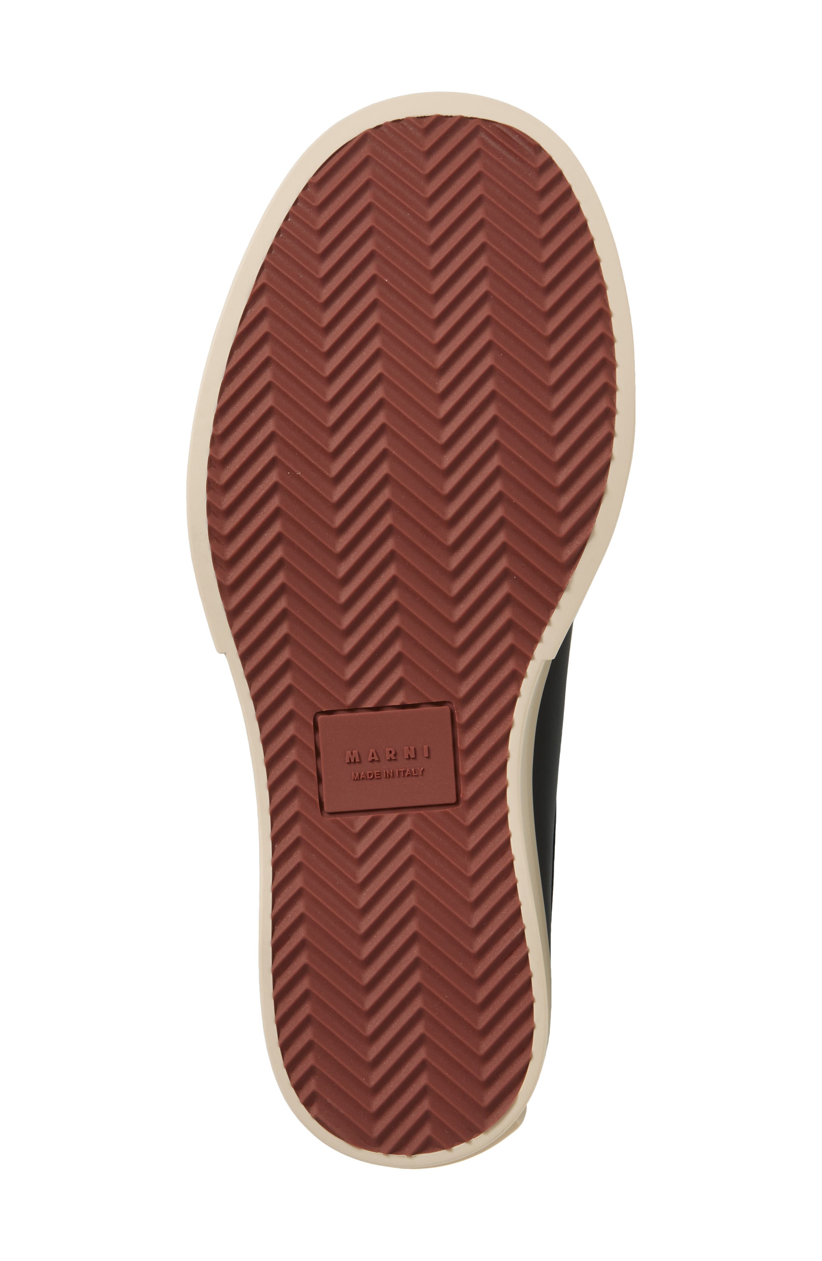 Marni Pablo Leather Mule Sneaker, Alternate, color, 