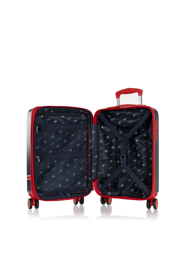 MLB Luggage 21 Inch - Boston Red Sox, Alternate, color, Blue