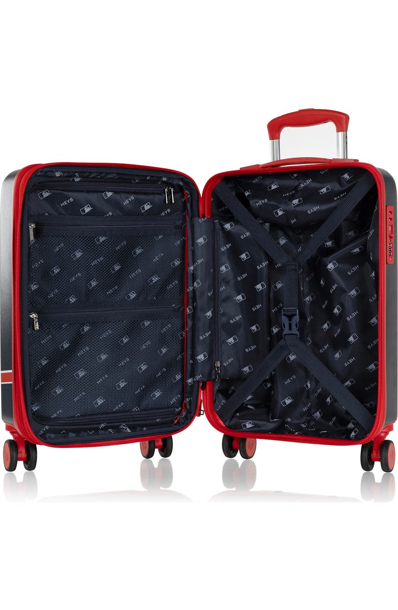 Heys MLB Luggage 21 Inch - Boston Red Sox, Alternate, color, Blue