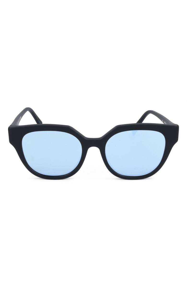 SUPER by RETROSUPERFUTURE<sup>®</sup> 53mm Cat Eye Sunglasses, Main, color, Black
