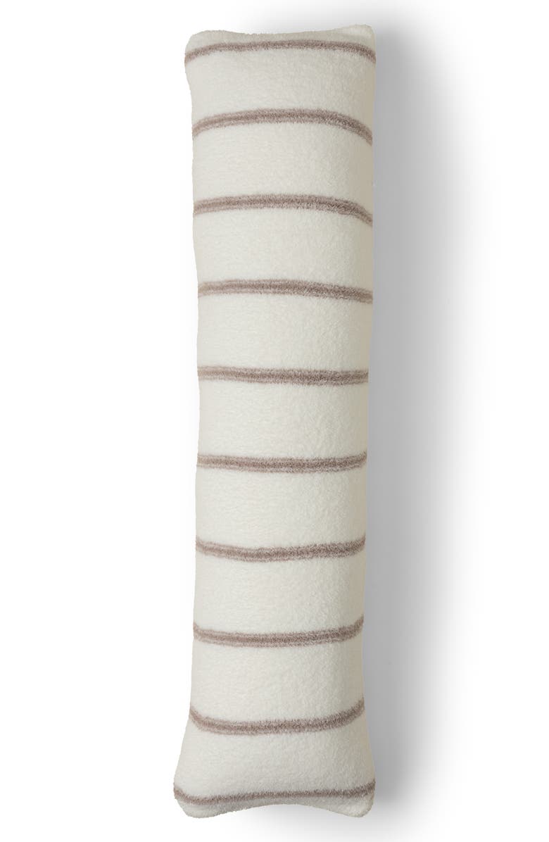 Barefoot Dreams<sup>®</sup> CozyChic<sup>®</sup> Pinstripe Jacquard Lumbar Pillow, Main, color,